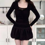 Eyelet Punching T-shirt