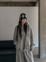 Knits incision wide jogger pants
