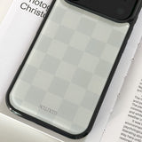 SUN CASE GRAPHIC CHECKER BOARD LIGHT GRAY