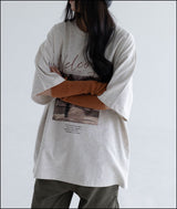 ウィリットスノーハーフスリーブTシャツ (oversize)