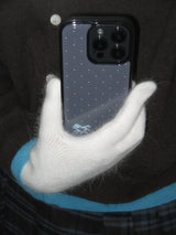 Polka dot horse gray epoxy bumper case