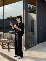 Deep Seam One-Tuck Denim Pants S, M, L (4 colors)