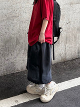 dirty smoke bermuda pants