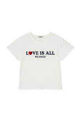 ラブマーク Tシャツ [Ivory]