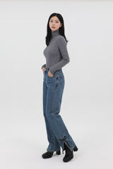 STRAIGHT RIBBON EMBROIDERED SLIT code 26017