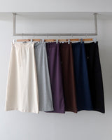 6 color コットンマキシロングスカート