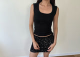 disco sequin skirt