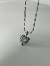 marine heart necklace