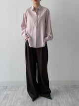 Amor Silky Loose Fit Shirt