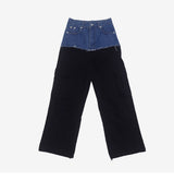 LIONA Colorful Denim Pants