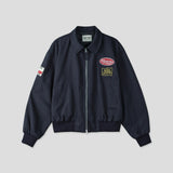 [Free Shipping] ST パッチ ブルゾン ジャケット (2C)