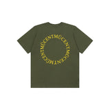 シグネチャーアークバックロゴTシャツ (Pink, Olive)