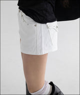 Moa back pocket cotton shorts