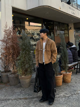Equal-washed carpenter pants