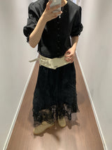Tonern lace skirt (2color)