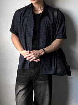 Zen Cropped Check Shirt