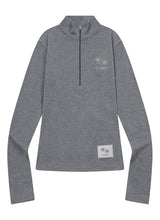 YUINA LIGHT SLIM FIT CROP HALF ZIP-UP (4COLOR)