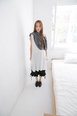 dot jacquard frill pants(2colors)