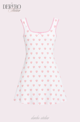 Keyring Love Heart Bustier Flare Dress