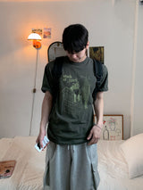 シャンハイキャットショートスリーブTシャツ