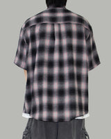 Swallow short-sleeved check shirt