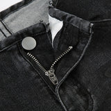 Rose dark blue low bootcut jeans