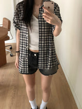 Flute Checkered Shirt (3 colors)