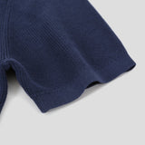 LMN Luton Daily Silket Hatch Round Short Sleeve Knitwear (8 colors)