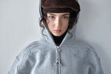 WESTERN BOLD STITCH HOODIE - MELANGE