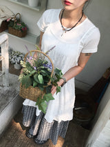 Roen Modal Side Shirring Tee (6c)