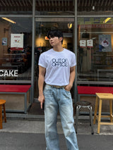 アウトオブオフィスクロップTシャツ