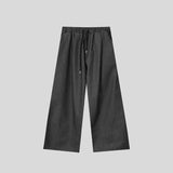 ASCLO ストライプカーペンダーデニムパンツ (2color)