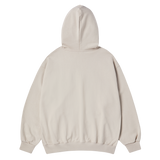 25SS BOX BASIC LOGO HOODIE ZIP UP ESSENTIAL BEIGE