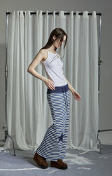 STRIPE LONG SKIRT