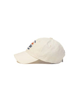 WOVEN RELAX FIT BALL CAP【IVORY】