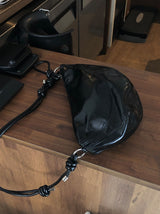 Boran Knot Half Moon Cross Bag