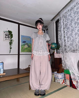(3color) Bijo Jogger Wide Cotton Pants
