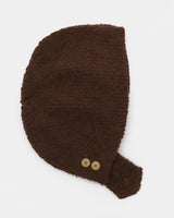 Tumb woolen soft button balaclava