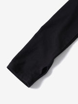 Shirring symbol dress (Black)