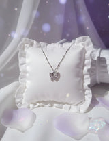 Little Butterfly Semi Choker Necklace