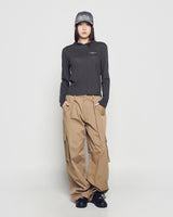 26SS ONE TUCK WIDE CARGO PANTS