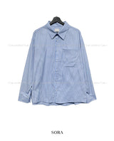 Merris Stripe Overfit Shirt