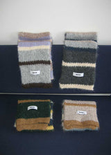 WOOL BLEND COLOR MUFFLER