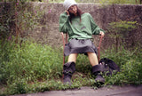 JUMP LONG SLEEVE T (GRASS GREEN)