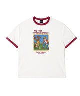 OC My First Breakin’ リンガーW Tシャツ (バーガンディー)