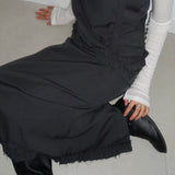 Ruffle Trimming Skirt - 2colors