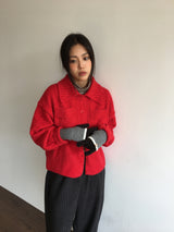 ルネシルキーポロTシャツ (4 Colors)