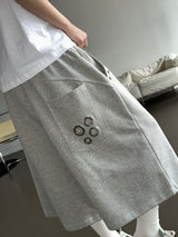 Bruni Eyelet Stud Bermuda Shorts 3color