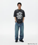 FLOWER STAR PIGMENT TEE
