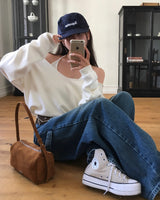 Vネックニット & タンクトップセット